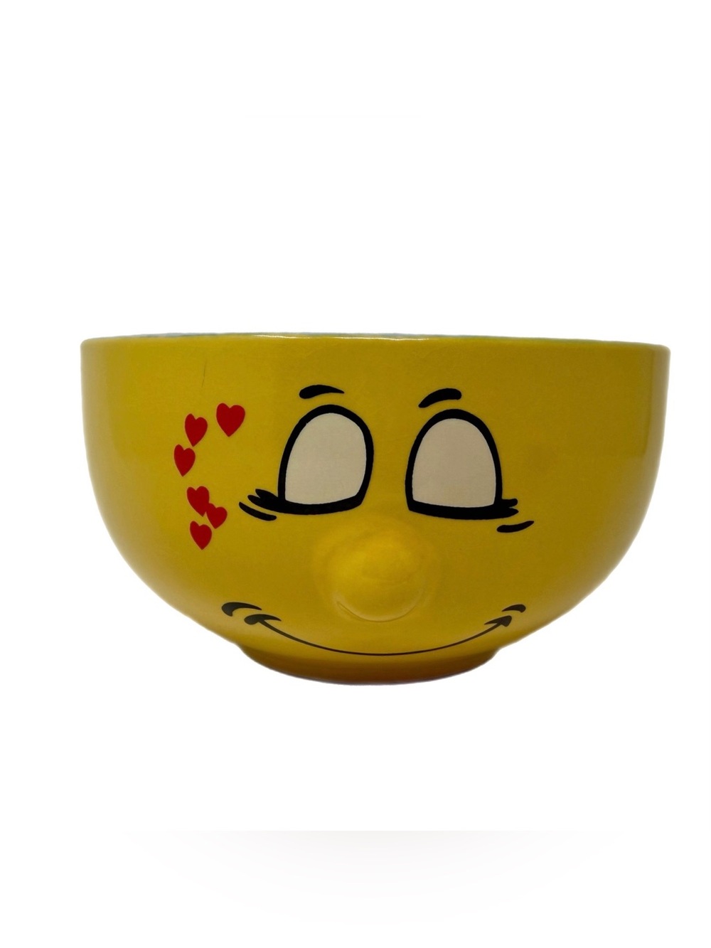 VINTAGE LIVINGWARE COLLECTION 3D SILLY FACE CEREAL DESSERT SOUP BOWL